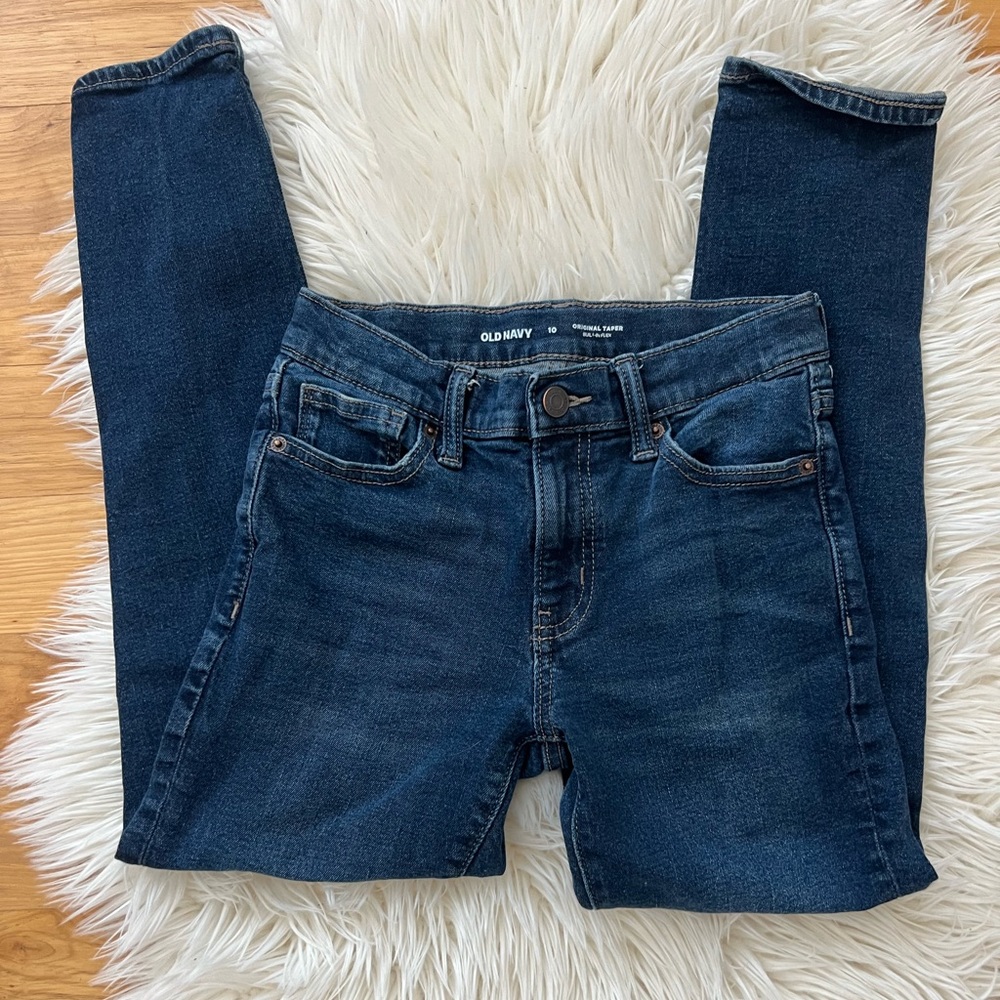 Old Navy Boys Original Taper Jeans, size 10